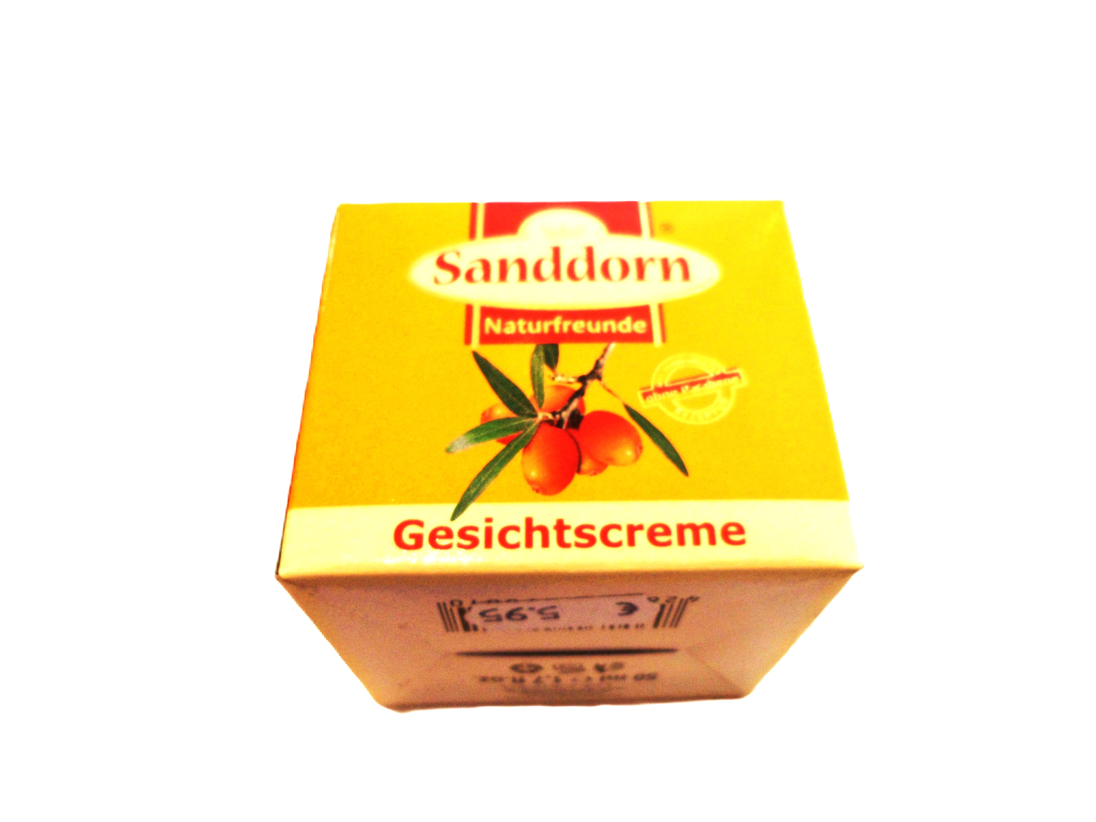 Gesichtscreme mit Sanddorn Öl