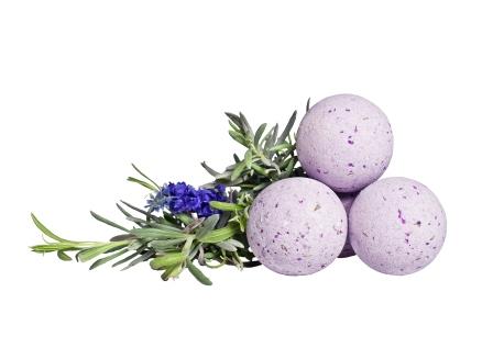 Badekugel Lavendel