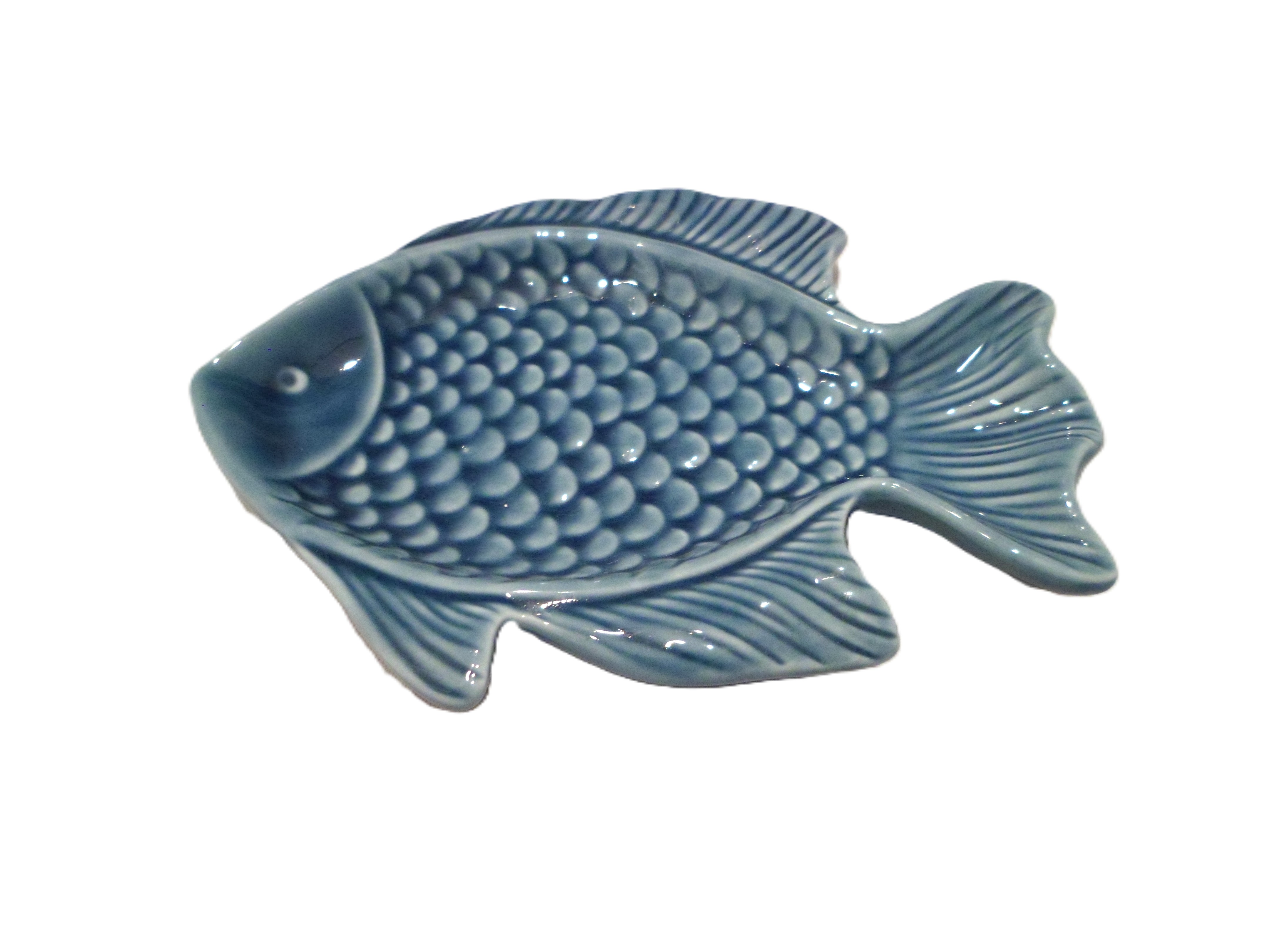 Seifenschale Fisch blau