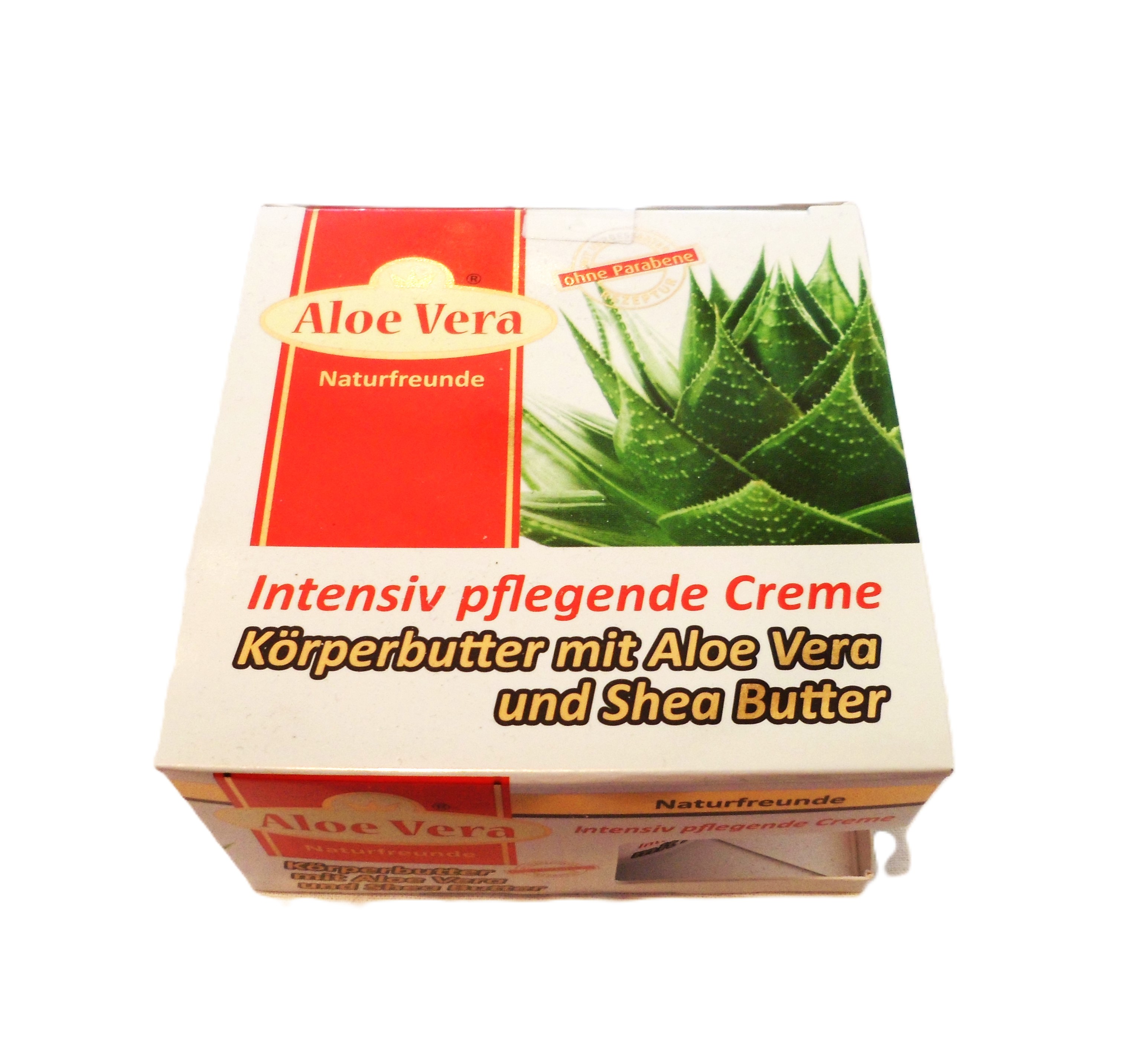 Körperbutter mit Aloe Vera und Shea Butter