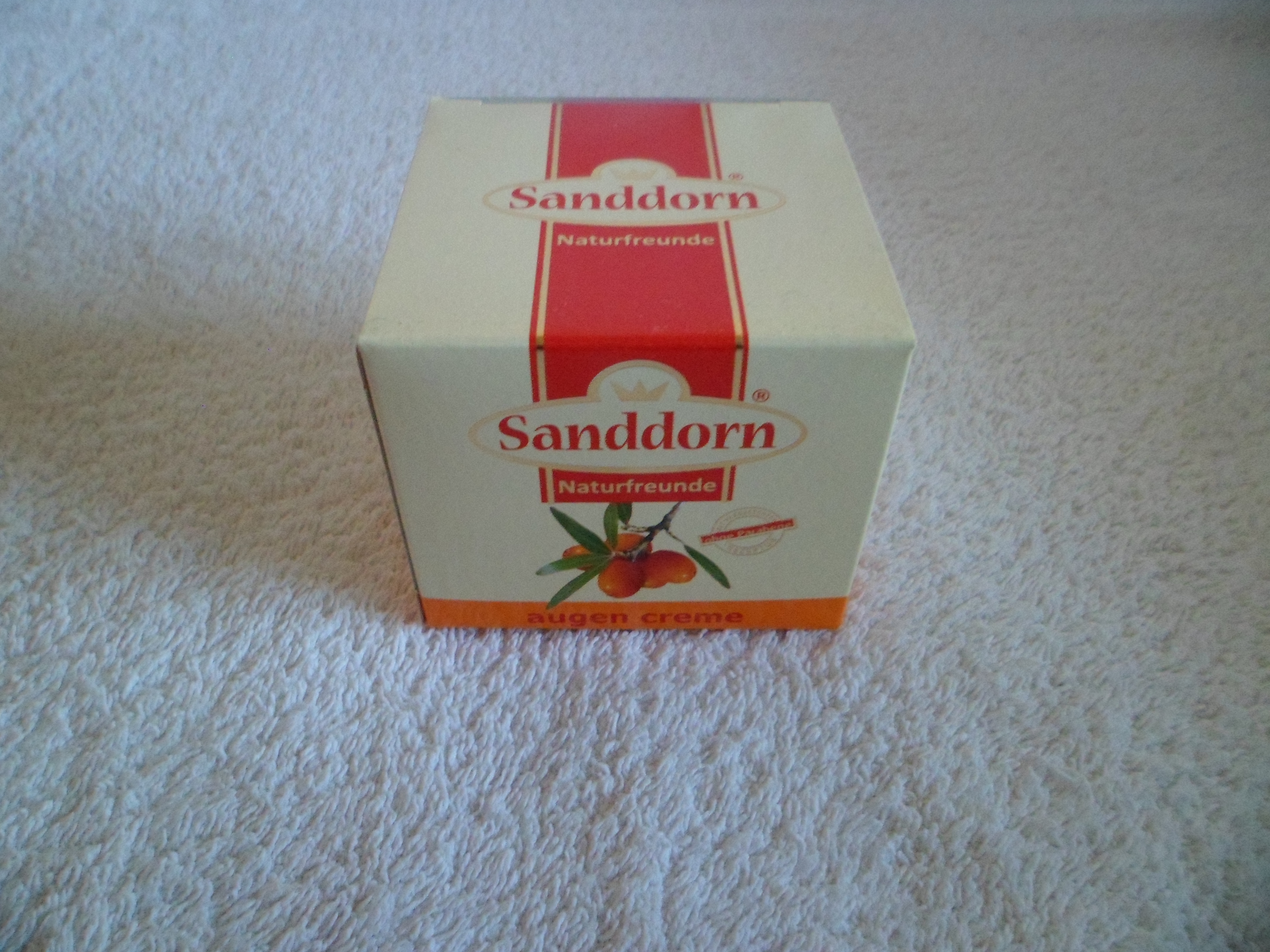 Augen-Creme mit Sanddorn Öl
