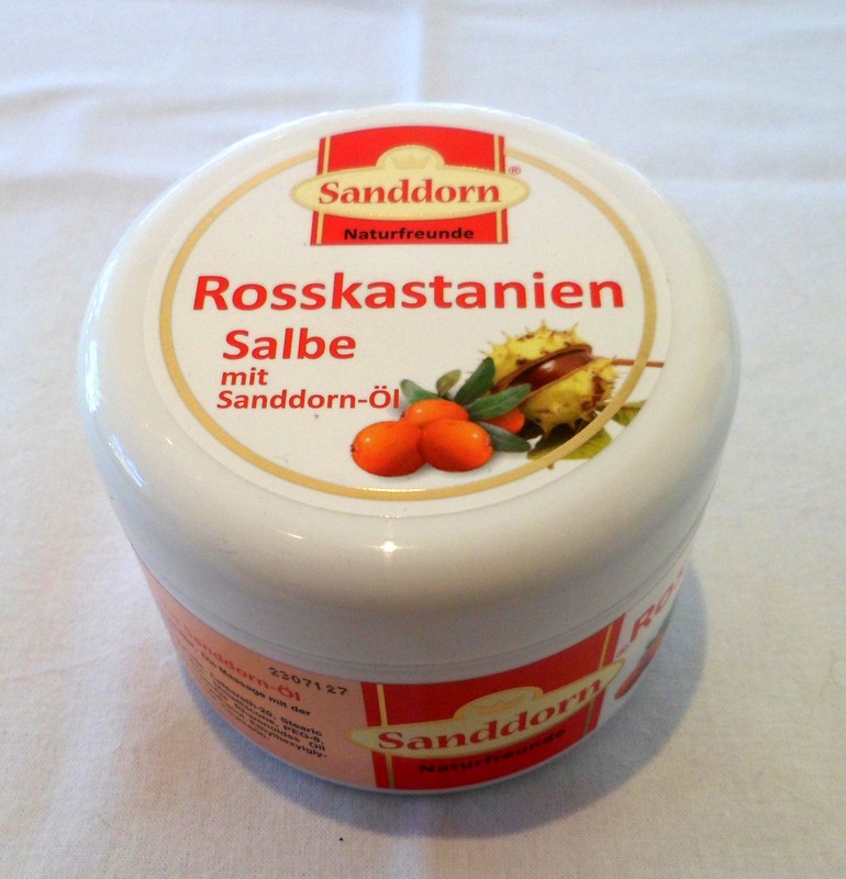 Rosskastanien-Salbe mit Sanddornöl
