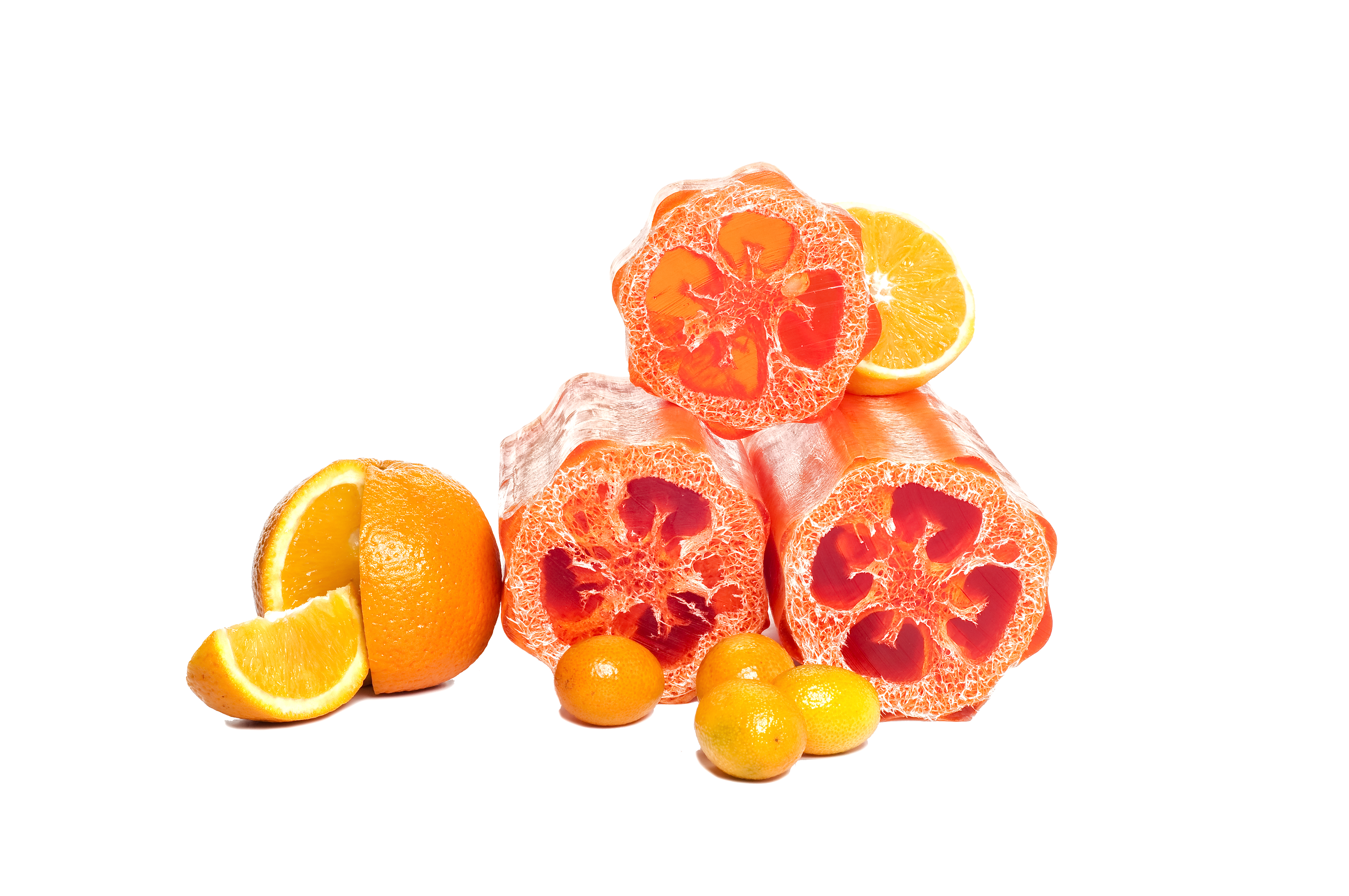 Luffaseife Orangenfrische