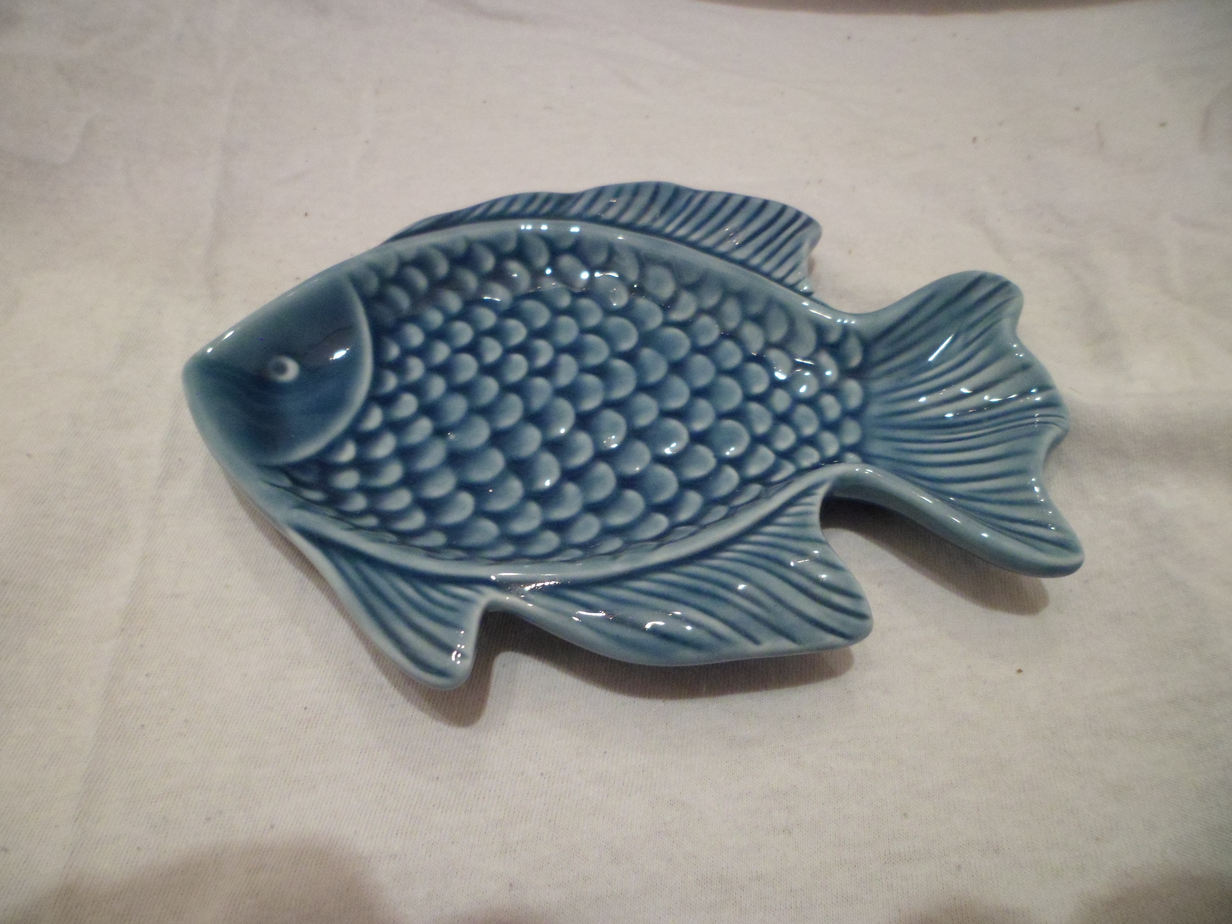 Seifenschale Fisch blau