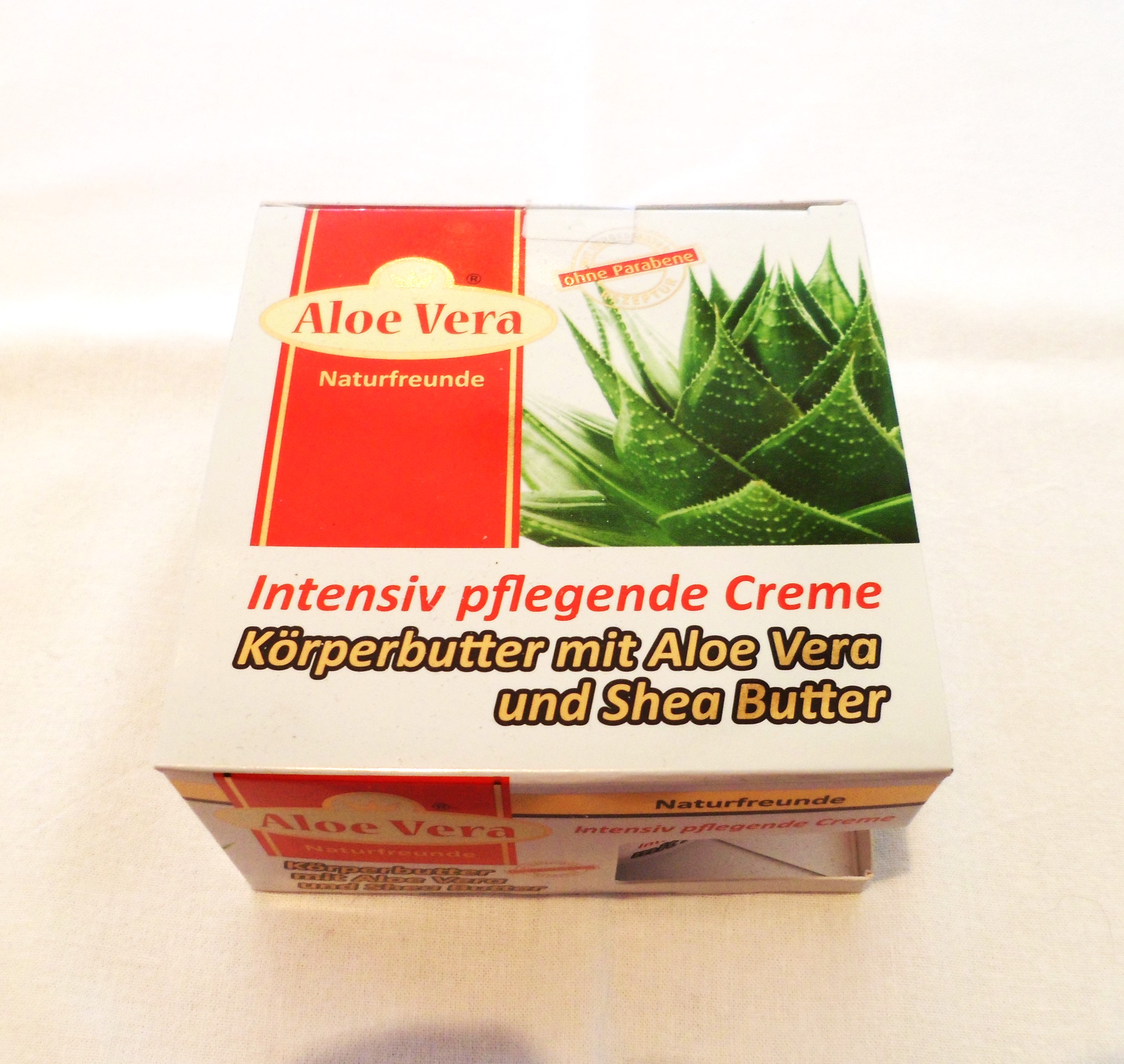 Körperbutter mit Aloe Vera und Shea Butter