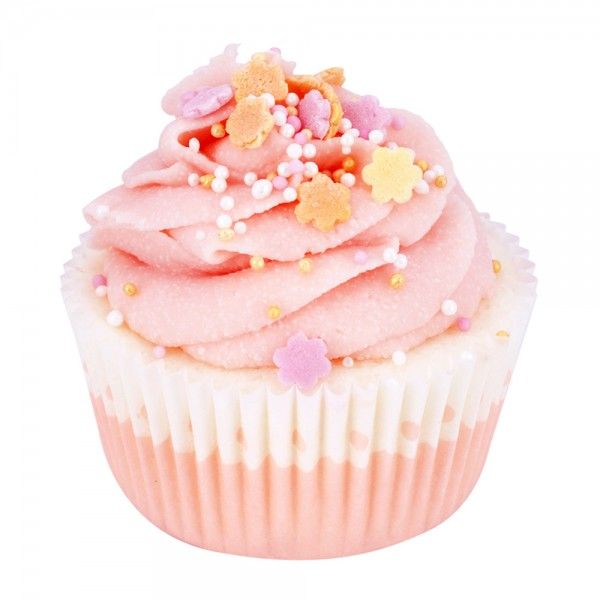 BadeCupcake Rosa Wölkchen