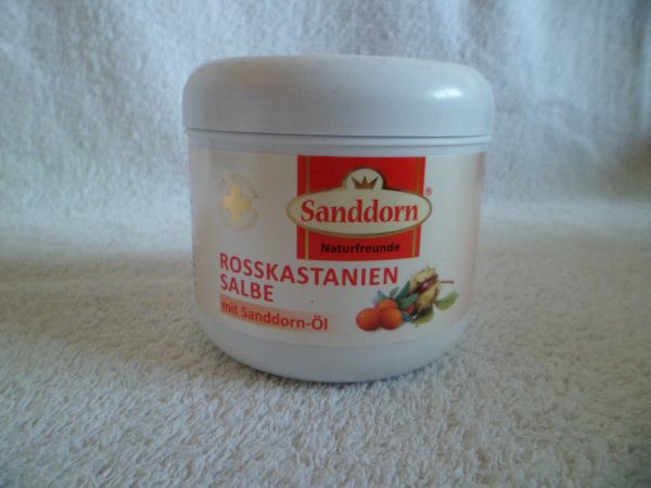 Rosskastanien-Salbe mit Sanddornöl