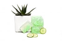 Cremeseife Gurke mit Aloe Vera Cremeseife Gurke mit Aloe Vera