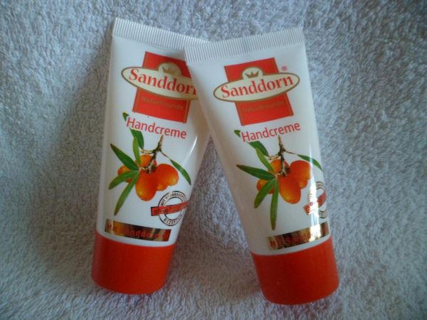 Handcreme mit Sanddornöl