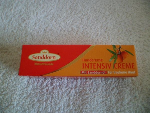 Intensiv Handcreme mit Sanddornöl