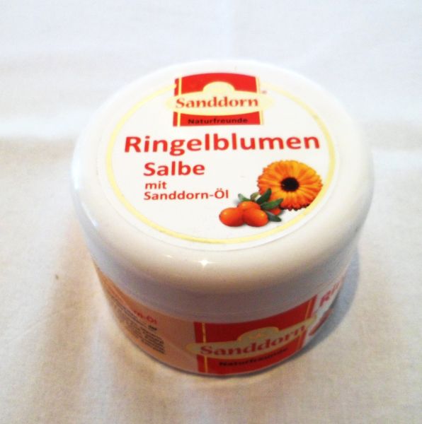Ringelblumen-Salbe mit Sanddornöl