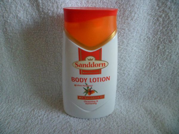 Body Lotion mit Sanddornöl