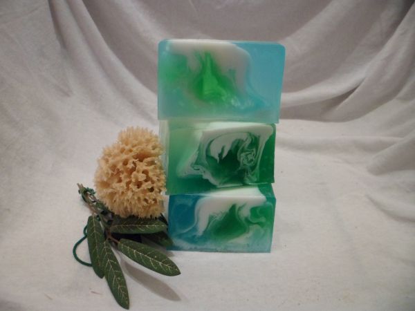 Minze Glycerinseife mit Schafmilch