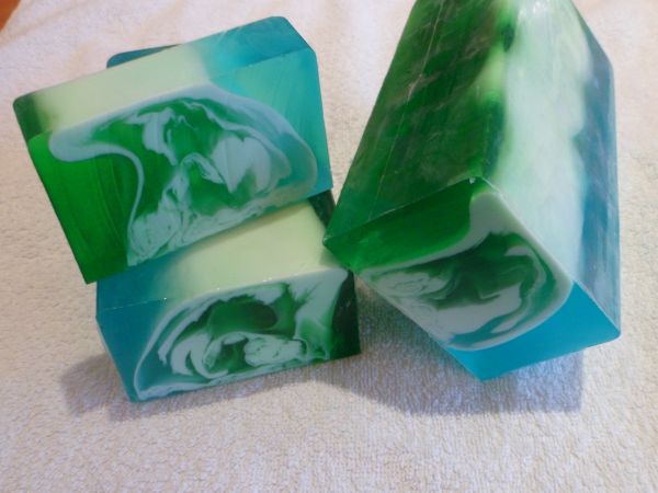Minze Glycerinseife mit Schafmilch